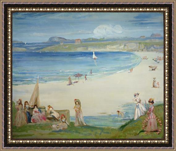 Charles Edward Conder Silver Sands Framed Painting