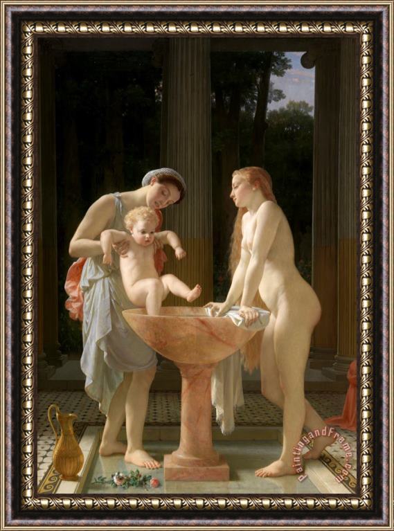 Charles Gleyre The Bath Framed Painting