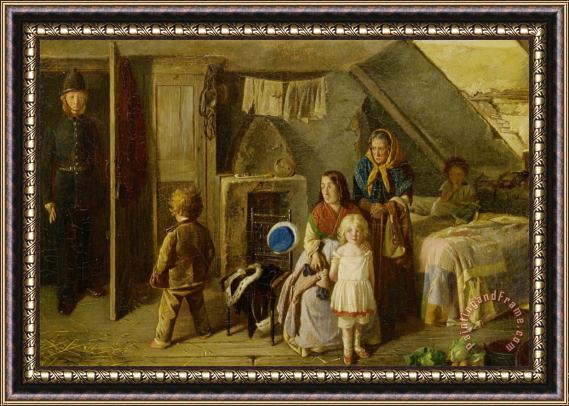 Charles Hunt The Stolen Child Framed Painting