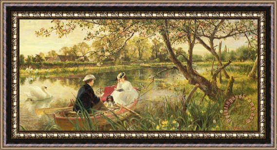 Charles James Lewis Our Holiday Framed Print