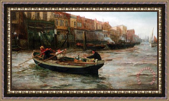 Charles Napier Hemy Home at Last Framed Painting