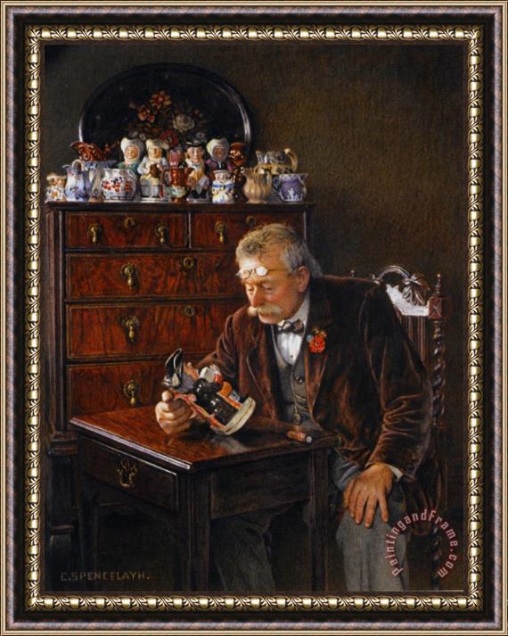 Charles Spencelayh The Latest Addition Framed Painting