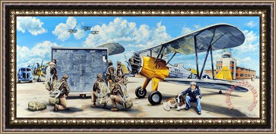 Charles Taylor Flyers In The Heartland Framed Print