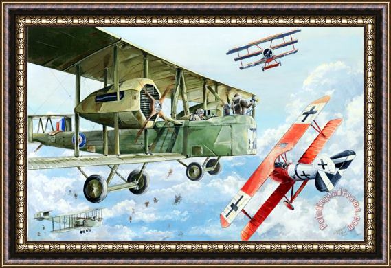 Charles Taylor Handley Page 400 Framed Painting