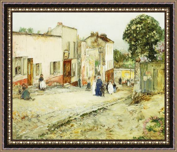 Childe Hassam Confirmation Day Framed Print