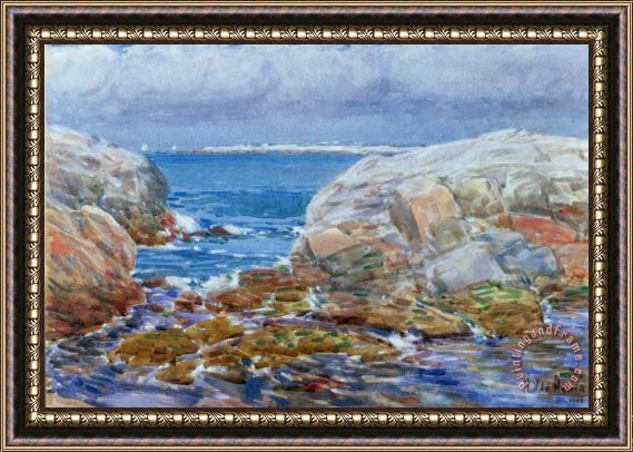 Childe Hassam Duck Island Framed Painting