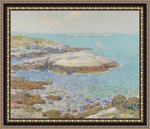 Childe Hassam Isles Of Shoals Framed Painting