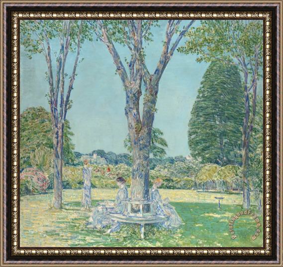 Childe Hassam The Audition Framed Painting
