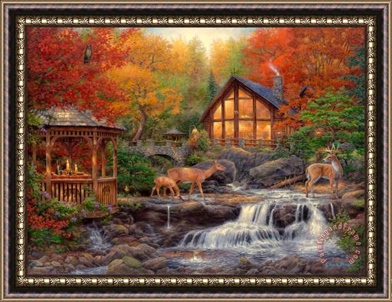 Chuck Pinson The Colors Of Life Framed Painting