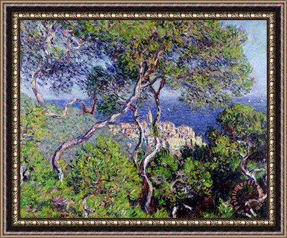 Claude Monet Bordighera Framed Print
