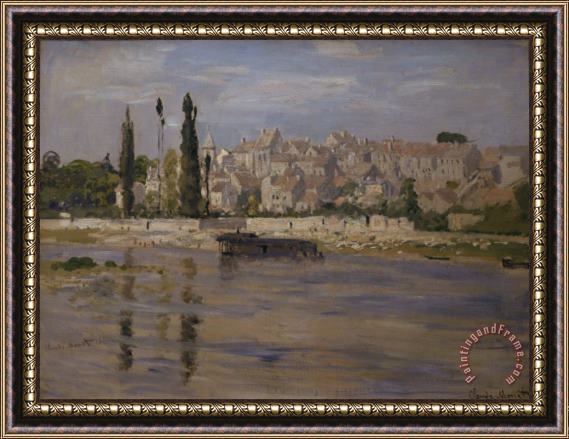 Claude Monet Carrieres Saint Denis Framed Print
