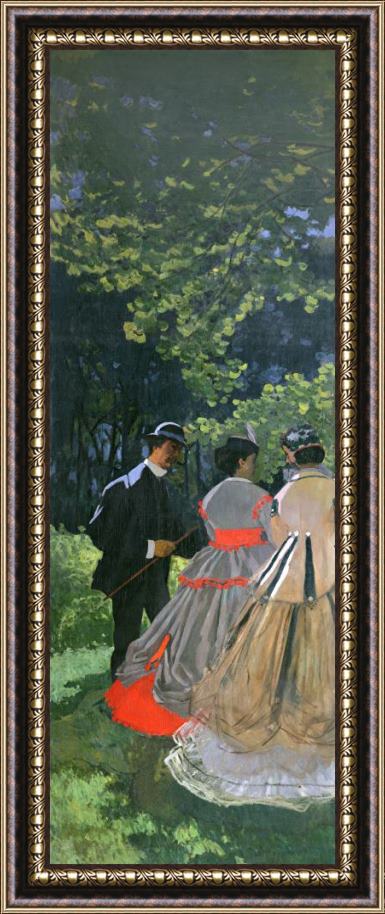 Claude Monet Dejeuner sur LHerbe Framed Painting