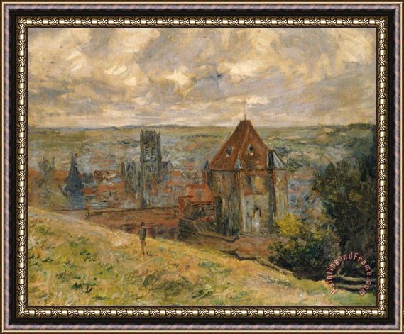 Claude Monet Dieppe Framed Painting