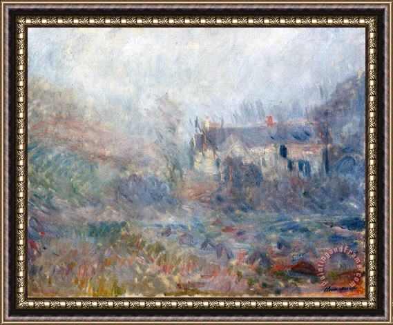 Claude Monet House at Falaise Framed Print