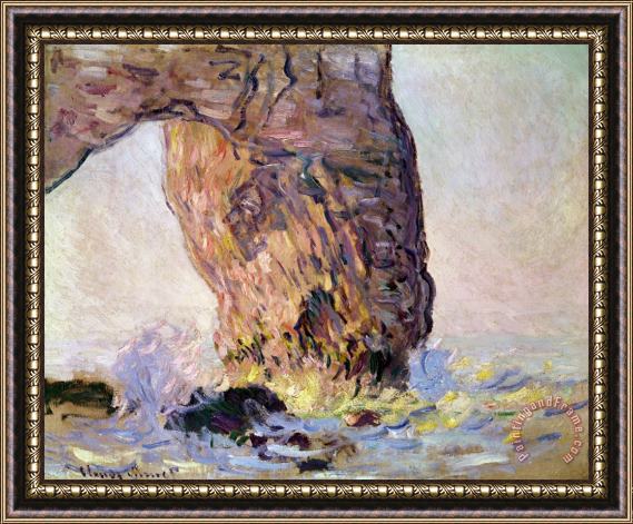 Claude Monet La Manneporte Framed Painting