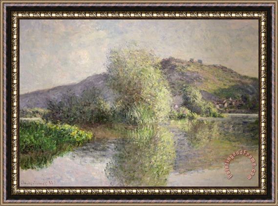 Claude Monet Little Islands at Port-Villez Framed Painting