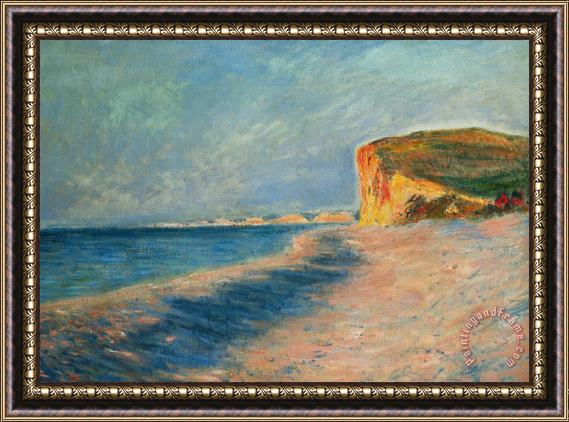 Claude Monet Pourville Near Dieppe Framed Painting