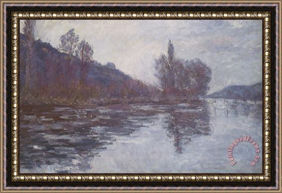 Claude Monet The Seine near Giverny Framed Print