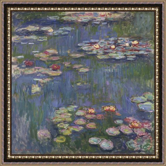 Claude Monet Water Lilies Framed Print
