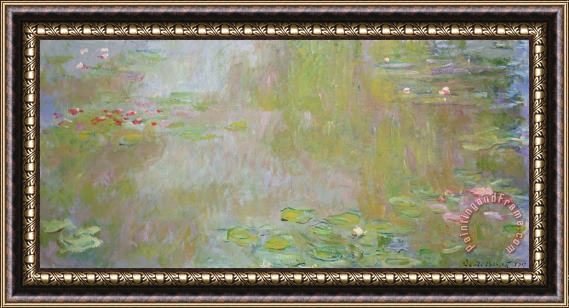 Claude Monet Waterlilies at Giverny Framed Print