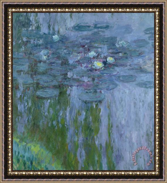 Claude Monet Waterlilies Framed Print