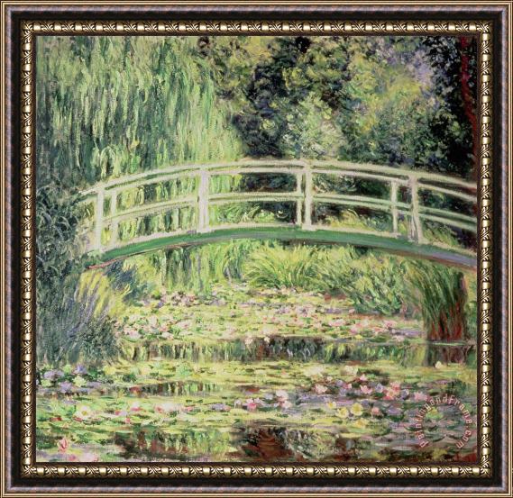Claude Monet White Nenuphars Framed Print