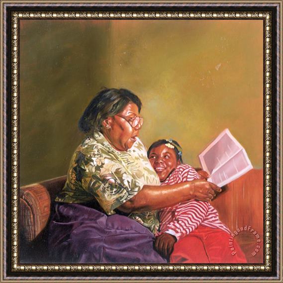 Colin Bootman Grandmas Love Framed Painting
