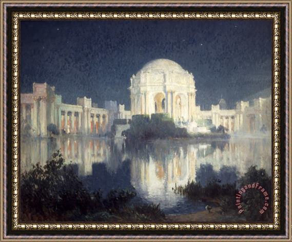 Colin Campbell Cooper Palace of Fine Arts, San Francisco Framed Painting