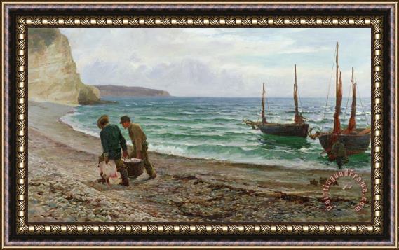 Colin Hunter A Sea View Framed Painting