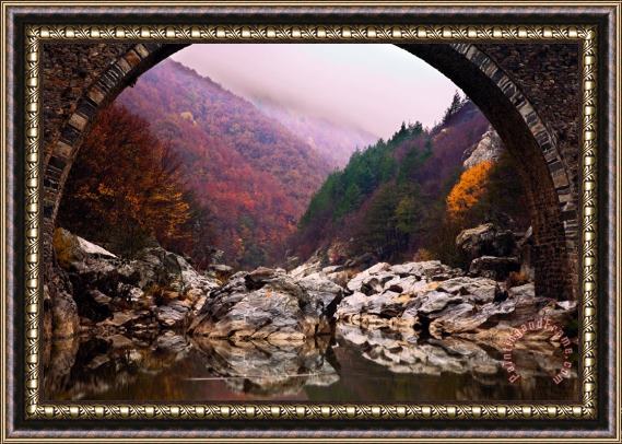 Collection 12 Autumn Gate Framed Print