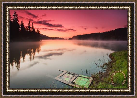 Collection 12 Door In the Lake Framed Painting