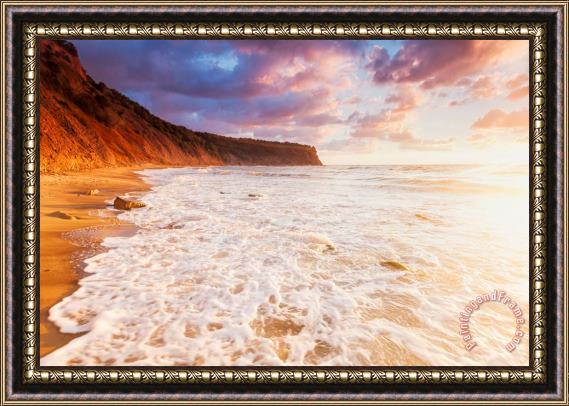 Collection 12 Golden Bay Framed Painting