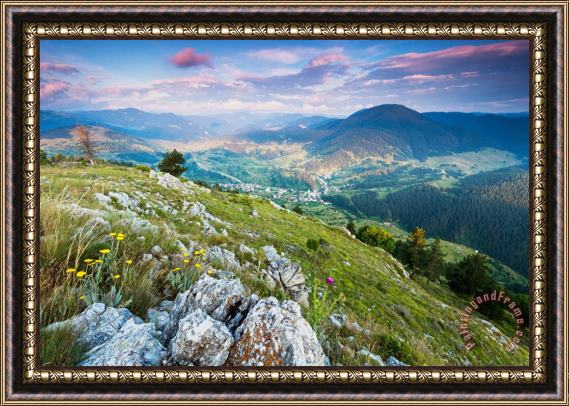 Collection 12 Orphic Land Framed Painting