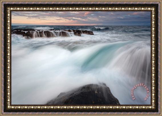 Collection 12 The Wave Framed Print