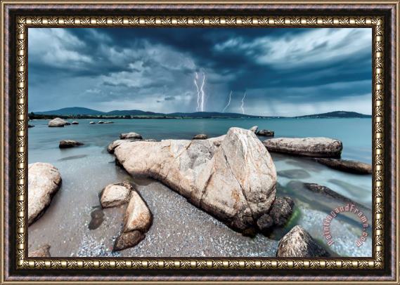 Collection 12 Thunderstorm Framed Painting