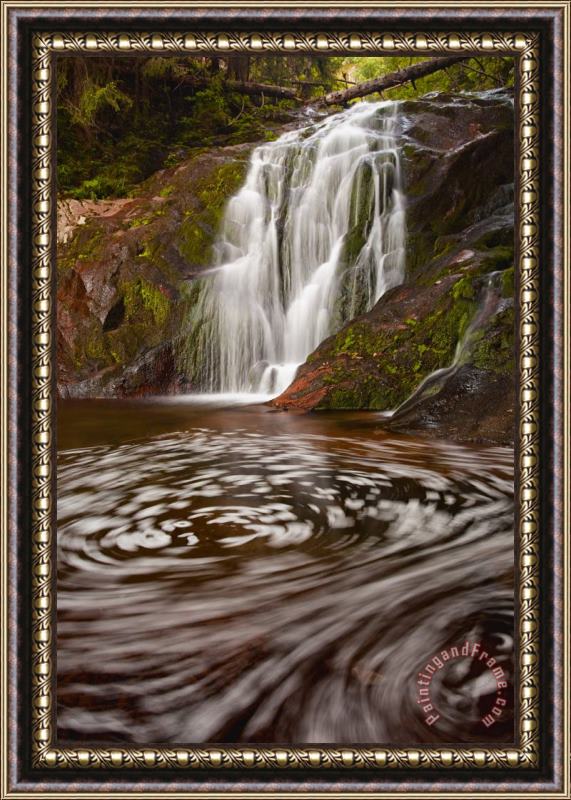Collection 12 Waterfall Canyon Framed Print