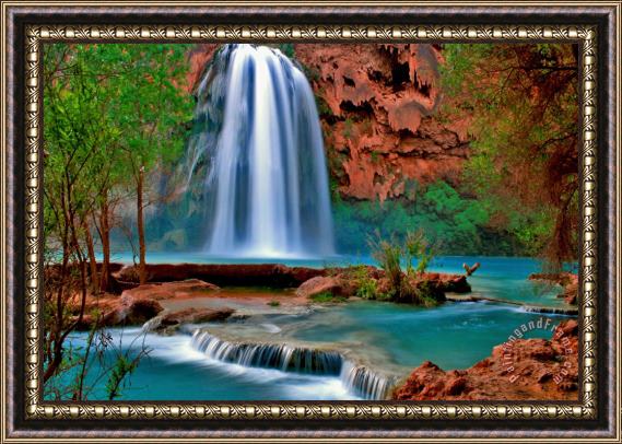 Collection 14 Canyon Falls Framed Print