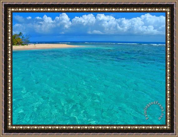 Collection 14 Caribbean Water Framed Print