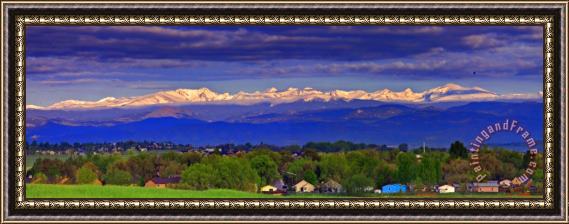 Collection 14 Morning Panorama Framed Print
