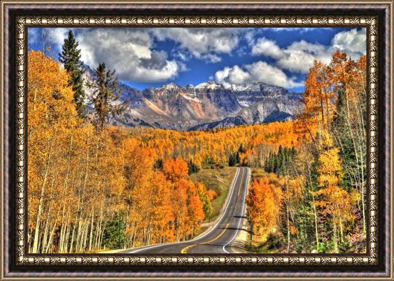 Collection 14 Peak Highway Framed Print