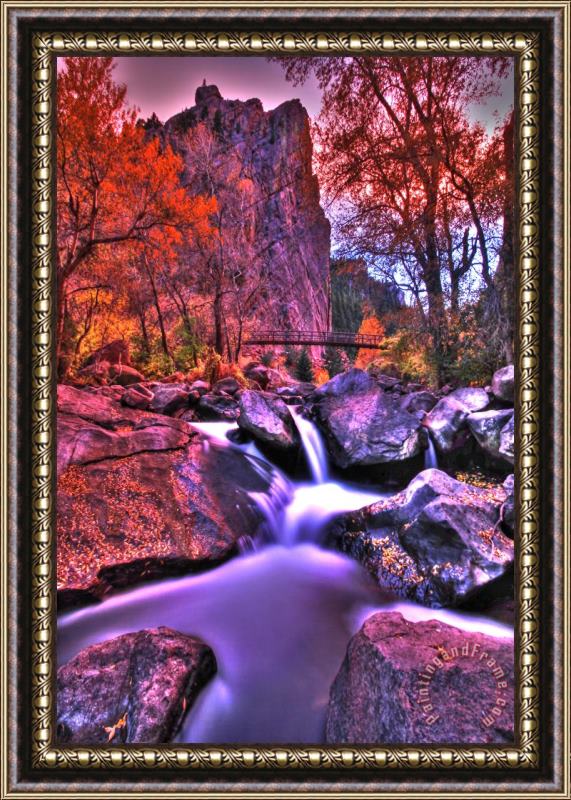 Collection 14 Sunset Canyon Framed Print