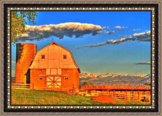 Collection 14 The Old Barn Framed Painting