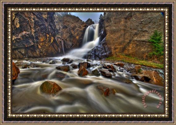 Collection 14 Waterfall Canyon Framed Painting