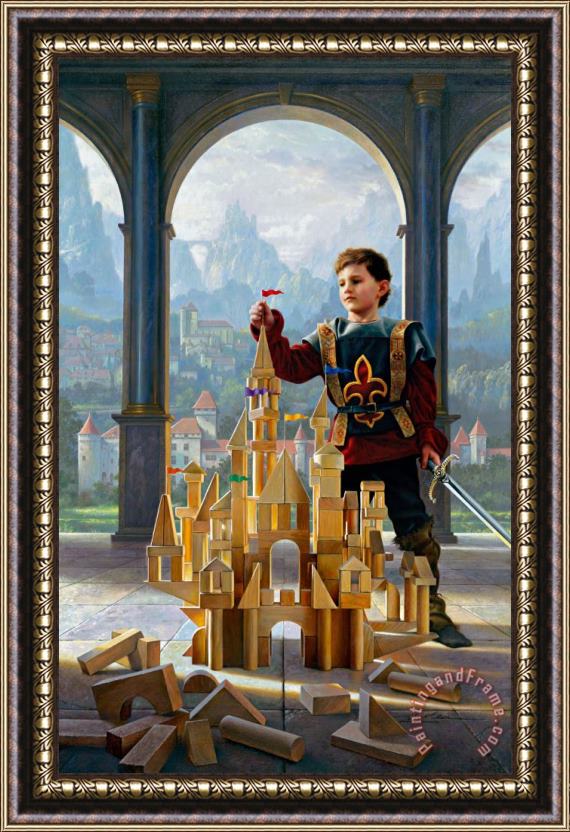 Collection 2 Heir To The Kingdom Framed Painting