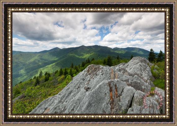 Collection 3 Blue Ridge Southern Appalachian Mountains Framed Print