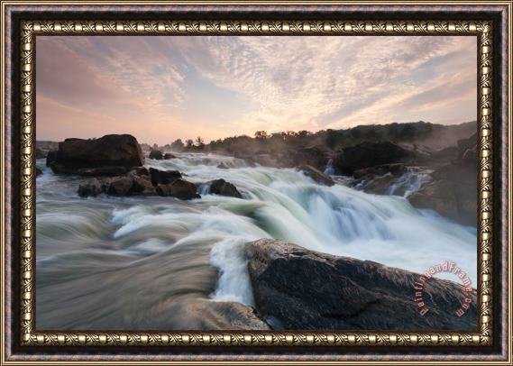 Collection 3 The Potomac River at Great Falls Framed Print