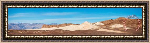Collection 6 Death Valley Mountain Panorama Framed Painting
