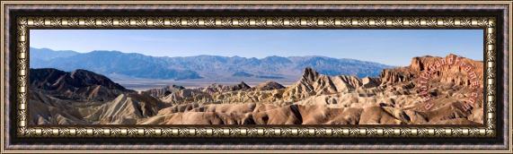 Collection 6 Zabriskie Point Panorama Framed Painting