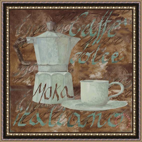 Collection 7 Caffe Espresso Framed Painting
