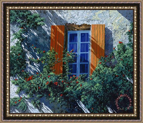 Collection 7 La Finestra E Le Ombre Framed Painting